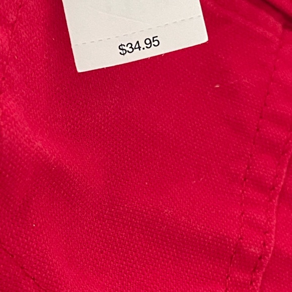 🚨CLEARANCE SALE🚨“NEW” GAP Toddler Red Denim Shorts - Picture 7 of 7